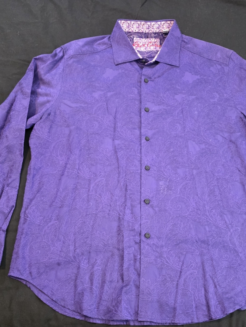 Robert Graham Purple Paisley Button-Up Shirt